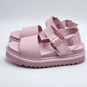 Dr. Marten Pink Platform Sandals